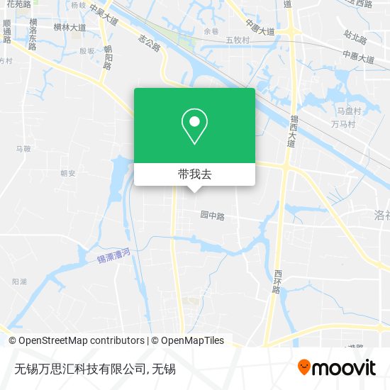 无锡万思汇科技有限公司地图