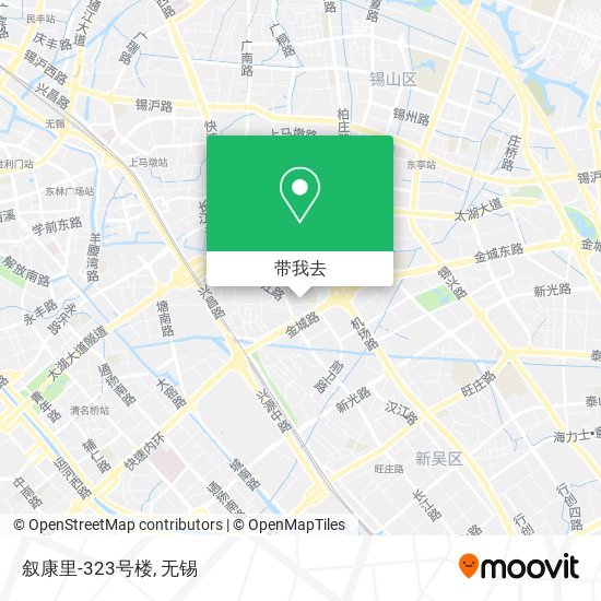 叙康里-323号楼地图