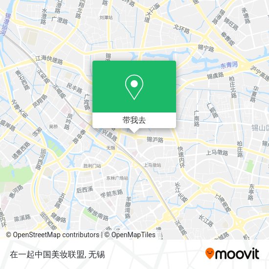 在一起中国美妆联盟地图