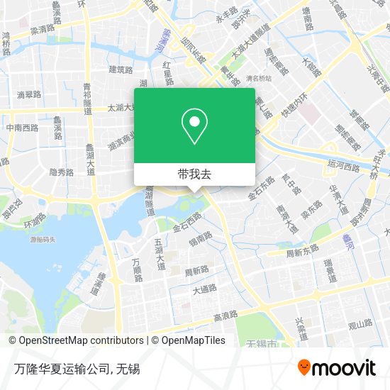 万隆华夏运输公司地图