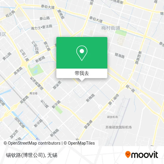 锡钦路(博世公司)地图
