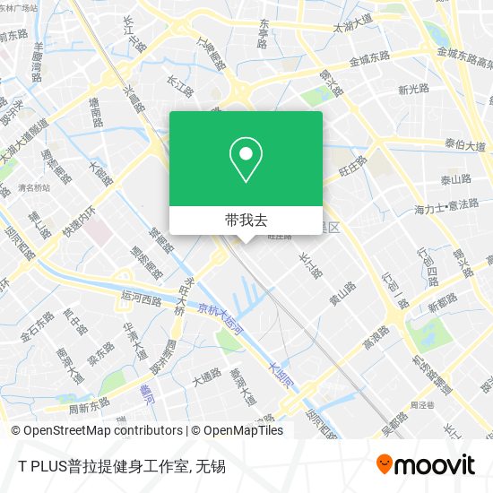T PLUS普拉提健身工作室地图