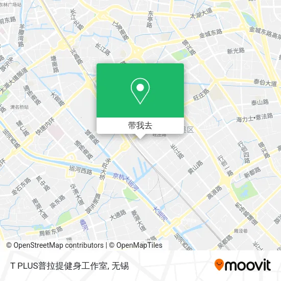 T PLUS普拉提健身工作室地图