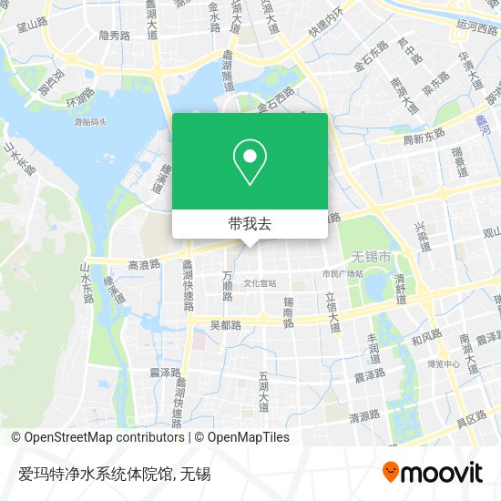 爱玛特净水系统体院馆地图