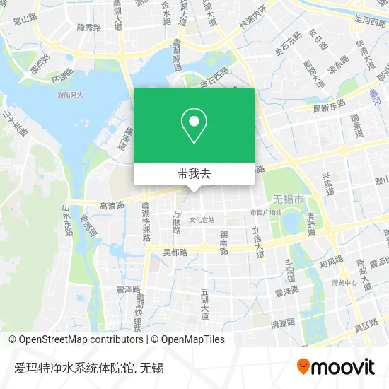 爱玛特净水系统体院馆地图
