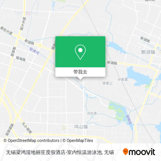 无锡梁鸿湿地丽笙度假酒店-室内恒温游泳池地图