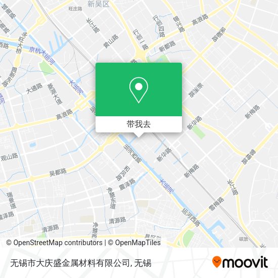 无锡市大庆盛金属材料有限公司地图