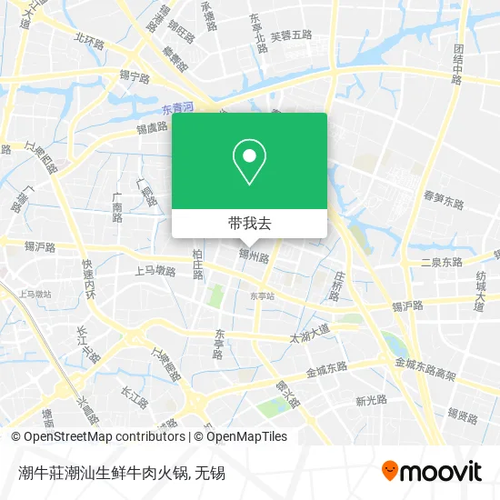 潮牛莊潮汕生鲜牛肉火锅地图