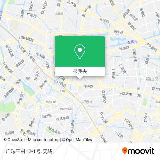 广瑞三村12-1号地图