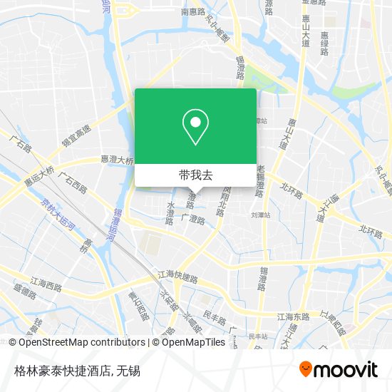 格林豪泰快捷酒店地图
