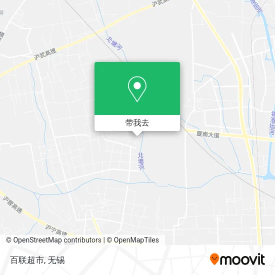 百联超市地图