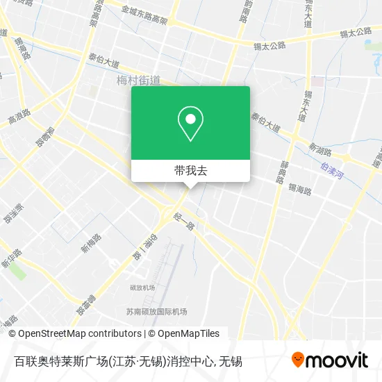 百联奥特莱斯广场(江苏·无锡)消控中心地图