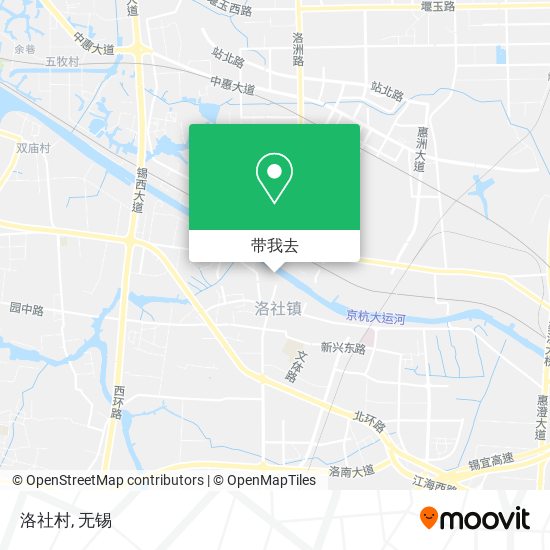 洛社村地图