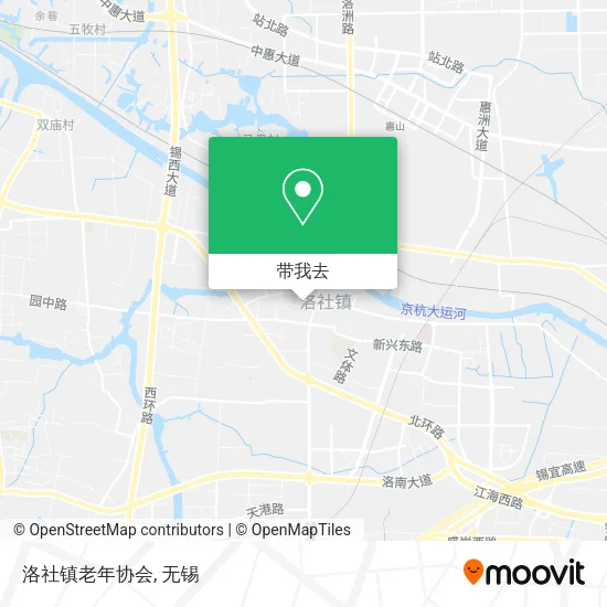 洛社镇老年协会地图