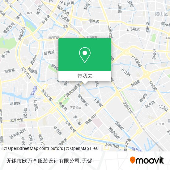 无锡市欧万李服装设计有限公司地图