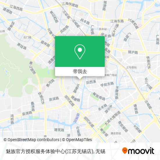 魅族官方授权服务体验中心(江苏无锡店)地图