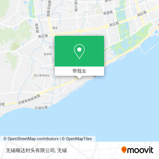 无锡顺达封头有限公司地图