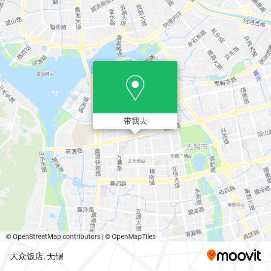 大众饭店地图