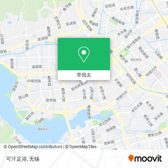 可汗足浴地图