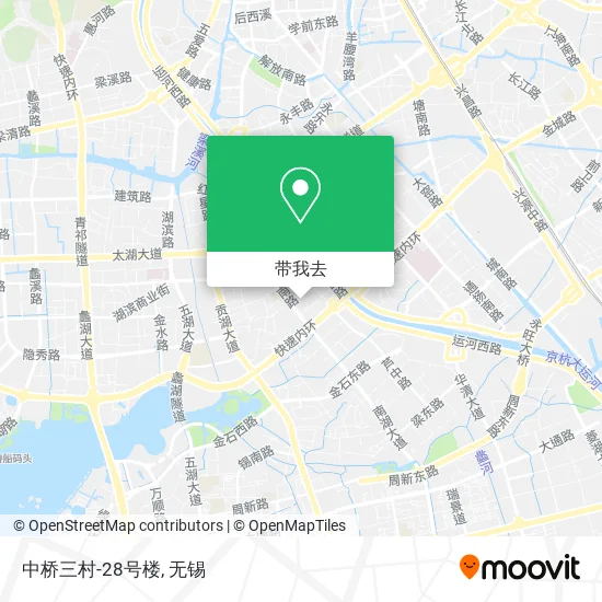 中桥三村-28号楼地图