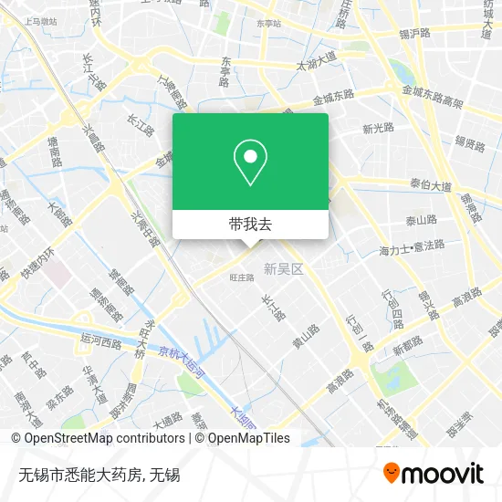 无锡市悉能大药房地图