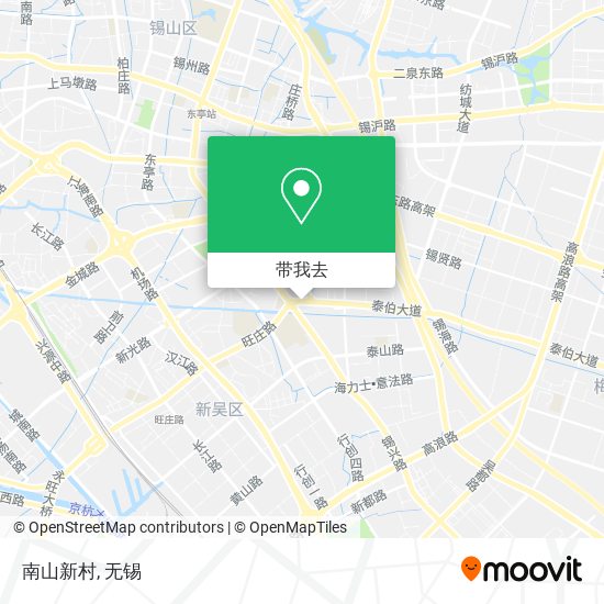 南山新村地图