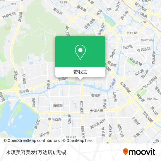 永琪美容美发(万达店)地图