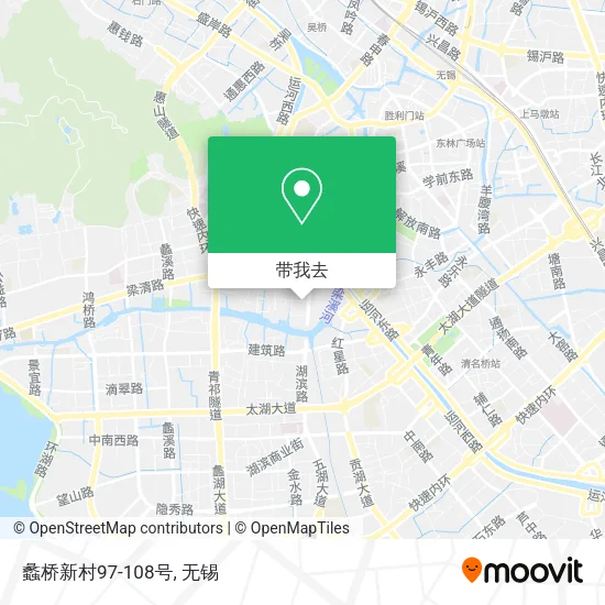 蠡桥新村97-108号地图