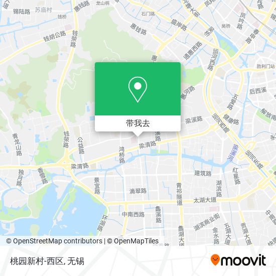 桃园新村-西区地图