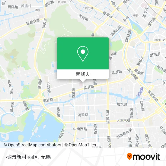 桃园新村-西区地图