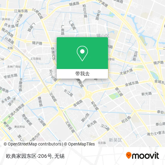 欧典家园东区-206号地图