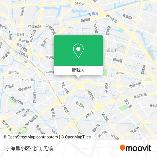 宁海里小区-北门地图