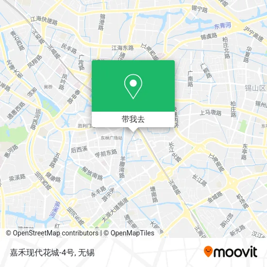 嘉禾现代花城-4号地图