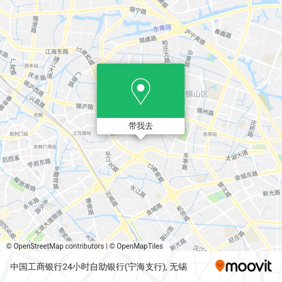 中国工商银行24小时自助银行(宁海支行)地图
