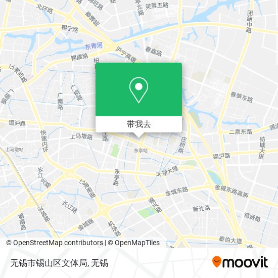 无锡市锡山区文体局地图