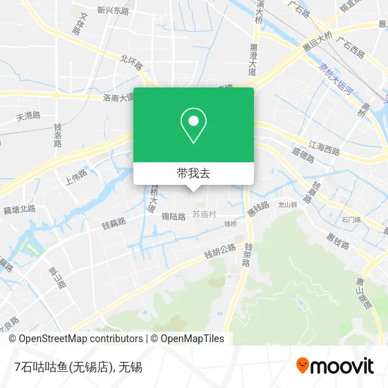 7石咕咕鱼(无锡店)地图