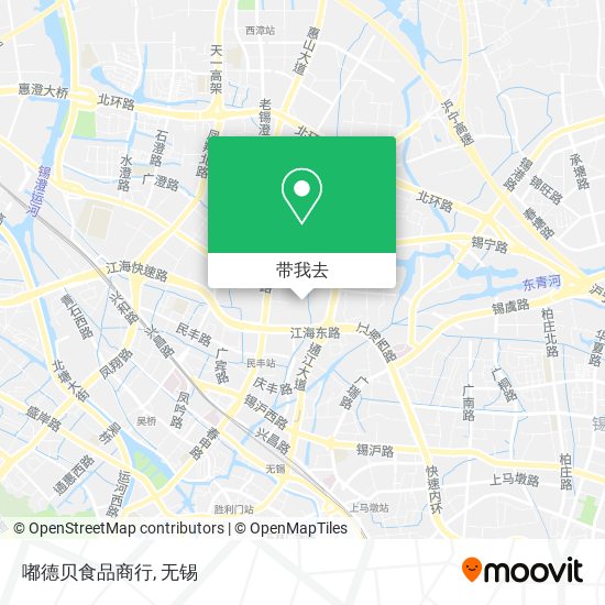 嘟德贝食品商行地图