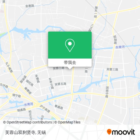 芙蓉山双刹贤寺地图