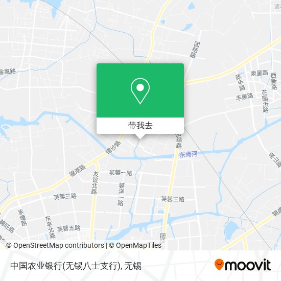 中国农业银行(无锡八士支行)地图
