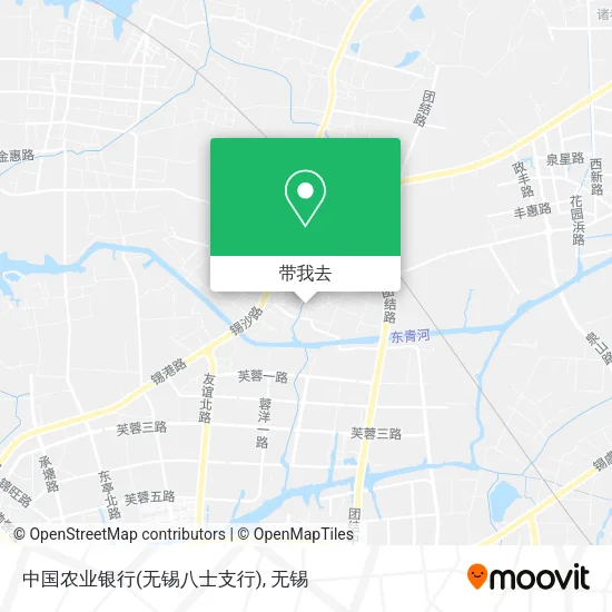 中国农业银行(无锡八士支行)地图