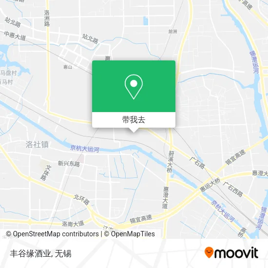 丰谷缘酒业地图