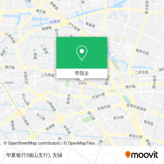 华夏银行(锡山支行)地图