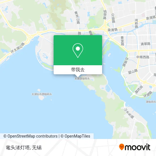 鼋头渚灯塔地图