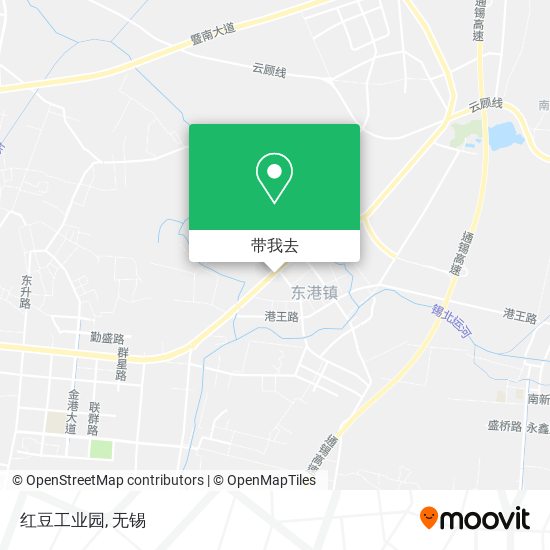 红豆工业园地图