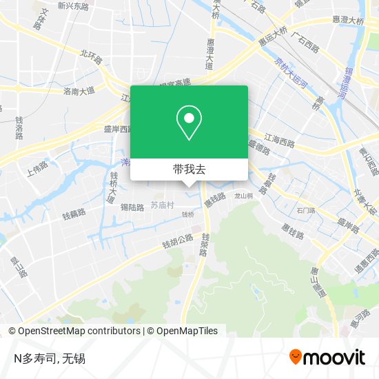 N多寿司地图