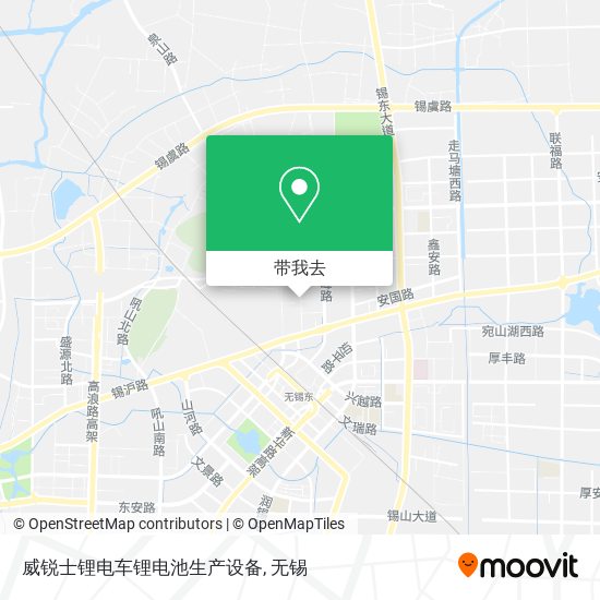 威锐士锂电车锂电池生产设备地图