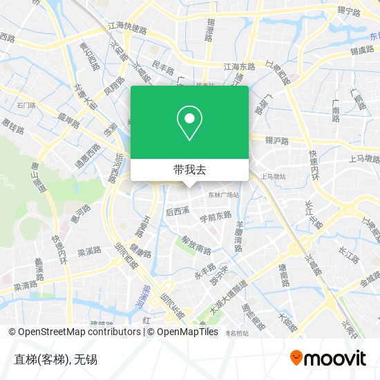 直梯(客梯)地图