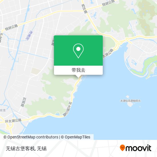 无锡古堡客栈地图