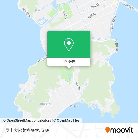 灵山大佛梵宫餐饮地图