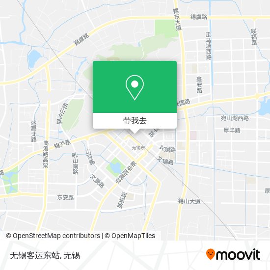 无锡客运东站地图